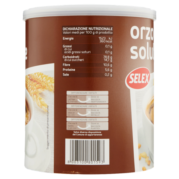 Selex Orzo Solubile 120 g