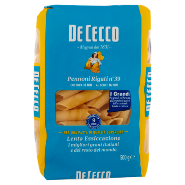 De Cecco Pennoni Rigati n°39 500 g