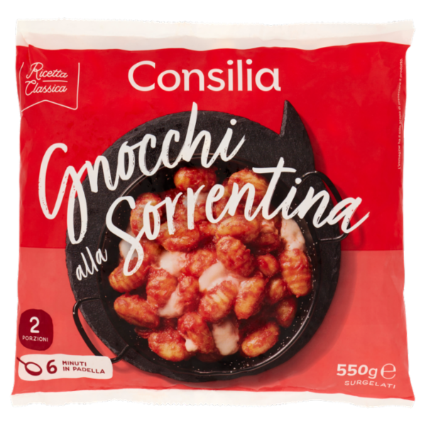 Consilia Gnocchi alla Sorrentina Surgelati 550 g