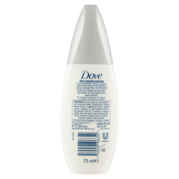 Dove invisibledry clean touch Vapo No Gas 75 ml