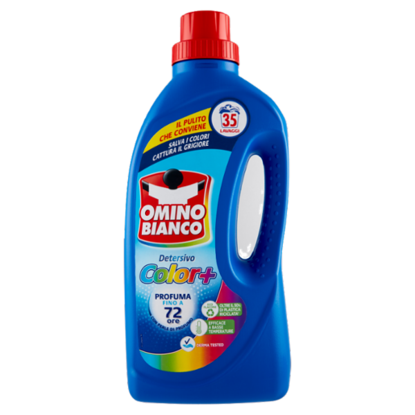 Omino Bianco Detersivo Lavatrice Liquido Color+ 35 Lavaggi 1400 ml