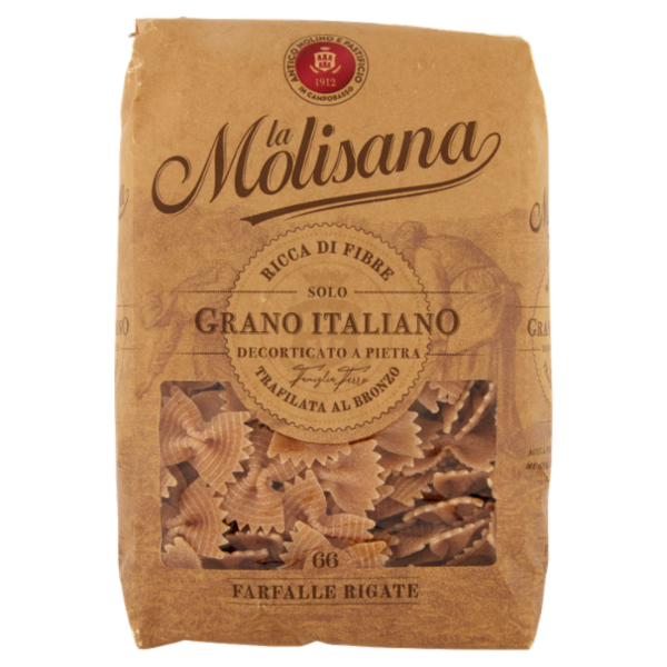La Molisana integrale 66 Farfalle Rigate 500 g