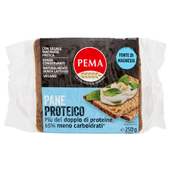 Pema Pane Proteico con Segale Rimacinata Fresca 250 g