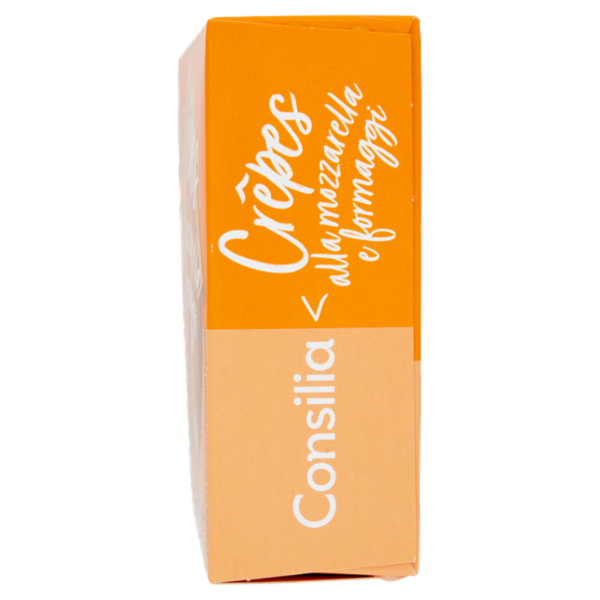 Consilia Crêpes Surgelate Mozzarella e Formaggio 4 pezzi 250 g