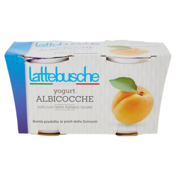 lattebusche yogurt Albicocche 2 x 125 g