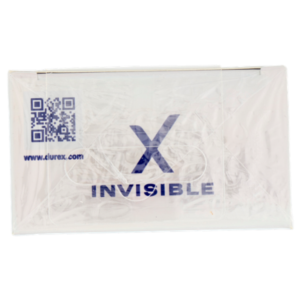 Durex Preservativi Invisible Ultra Sottili, 10 Profilattici