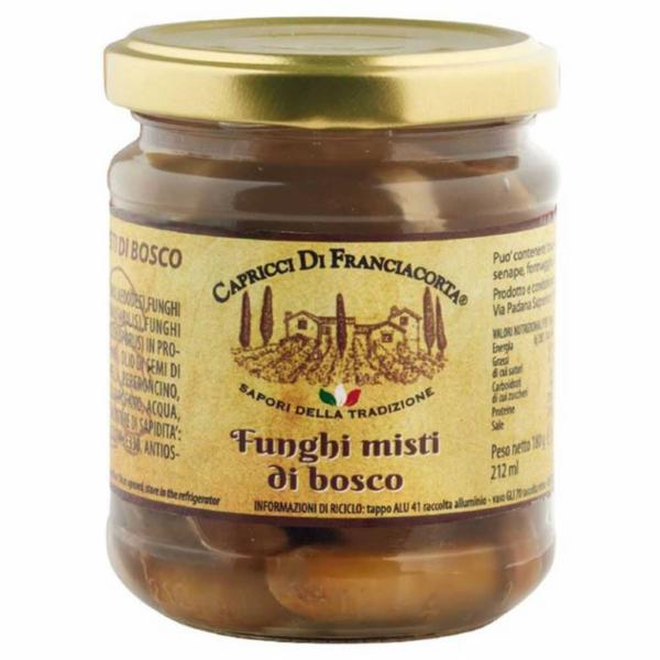 Capricci Di Franciacorta Funghi Misti Di Bosco Sott'Olio 180g