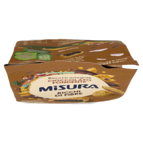 Misura Fibrextra Biscotti integrali Cioccolato Fondente 260 g