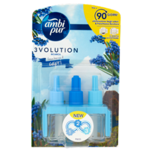 Ambi Pur Profumatore Per Ambienti 3Volution, Deodorante, Freschezza Di Capri, Ricarica 20ml