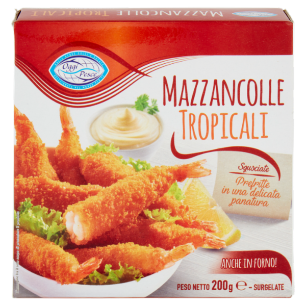Oggi Pesce Mazzancolle Tropicali Surgelate 200 g