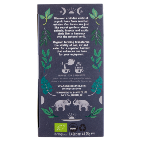 Hampstead Organic Bio Black Tea Selection 20 Sachets 41,25 g