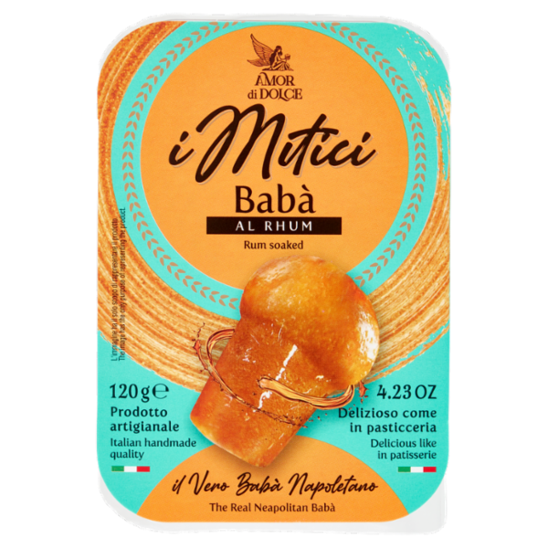 Amor di Dolce i Mitici Babà al Rhum 120 g
