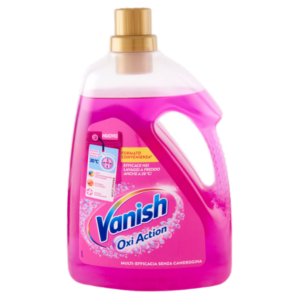 Vanish Oxi Action Gel Rosa Smacchiatore bucato 2,25L
