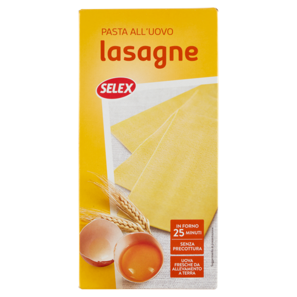 Selex Pasta all'Uovo Lasagne 500 g