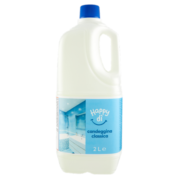 Happy dì Candeggina Classica con Tappo Salvabimbo 2 L