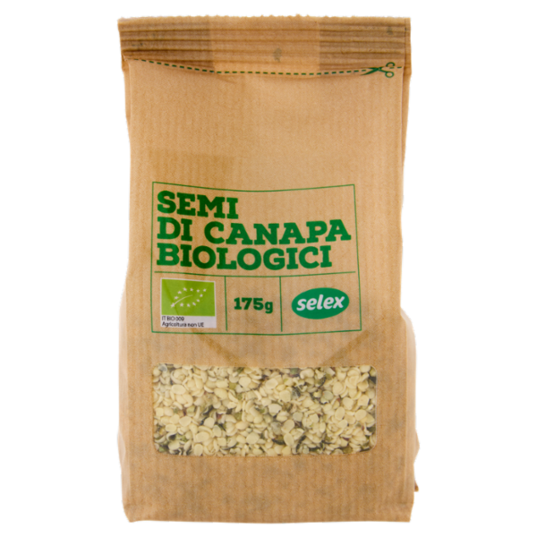 Selex Semi di Canapa Biologici 175 g