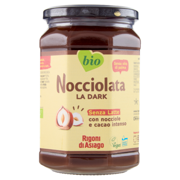 Rigoni di Asiago Nocciolata la Dark Senza Latte bio 650 g