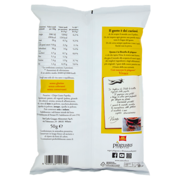 San Carlo piùgusto Vivace 50 g