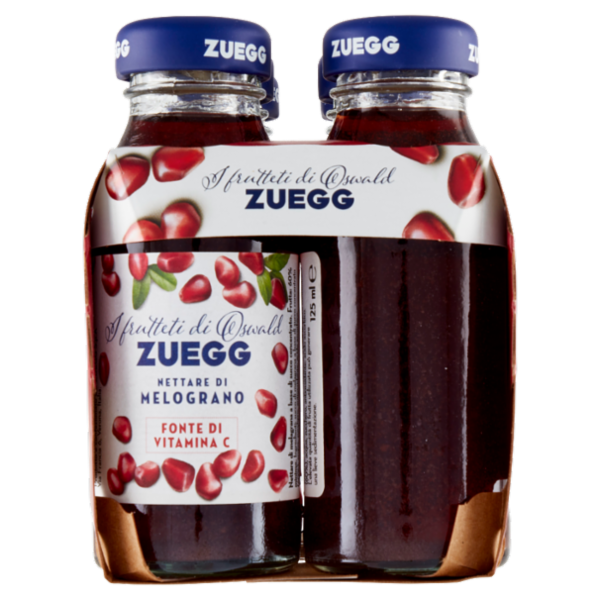Zuegg I frutteti di Oswald Nettare di Melograno Italiano 6 x 125 ml