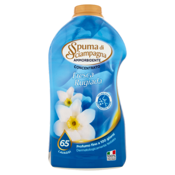 Spuma di Sciampagna Ammorbidente Concentrato Fresca Rugiada 1300 ml