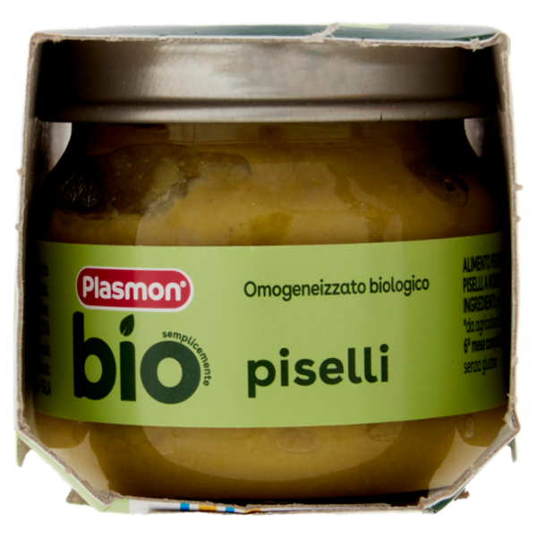 Plasmon semplicemente bio piselli 2 x 80 g
