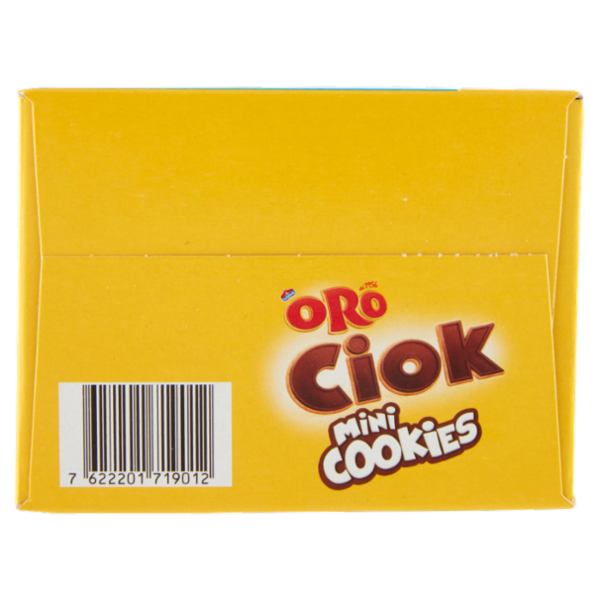 Oro Ciok Mini Cookies, mini biscotti con gocce di cioccolato - 160g