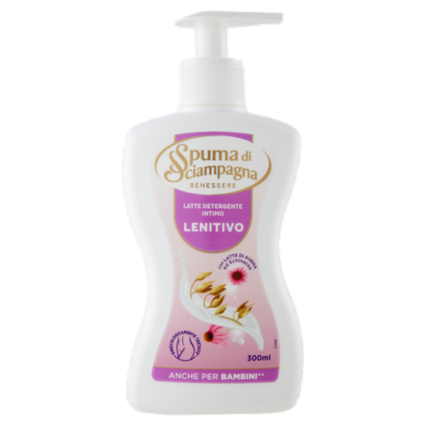 Spuma di Sciampagna Benessere Latte Detergente Intimo Lenitivo 300 ml