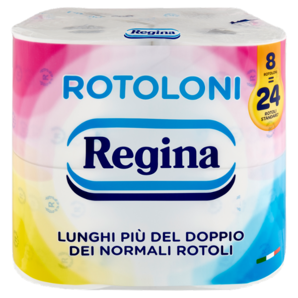 Rotoloni Regina carta igienica 8 rotoli