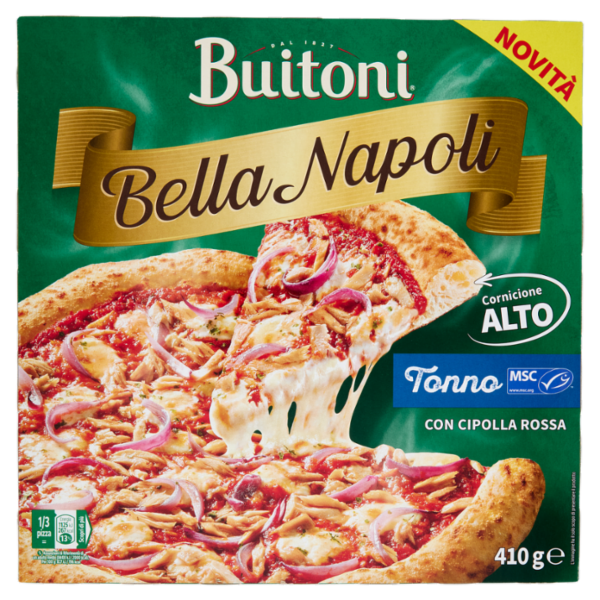 BUITONI Bella Napoli Tonno Pizza surgelata 410g