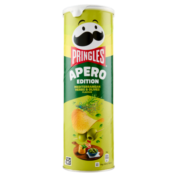 Pringles Apero Edition Mediterranean Herbs & Olives Flavour 175 g