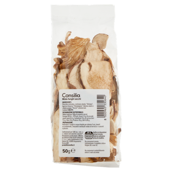 Consilia Funghi Secchi Misti 50 g