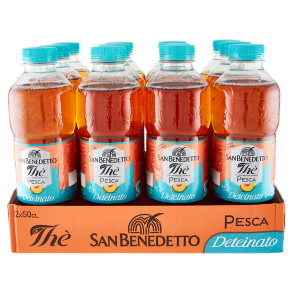 San Benedetto Thè Pesca Deteinato 12 x 50 CL