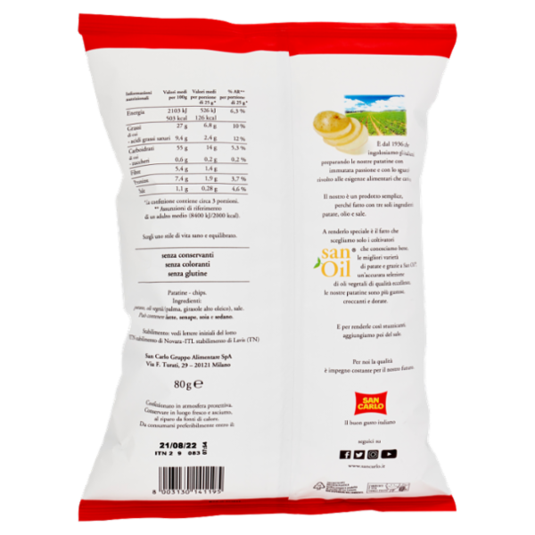 San Carlo classica 80 g