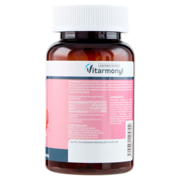 Laboratoires Vitarmonyl Gummies Biotina Capelli e Unghie 30 Gummies 90 g
