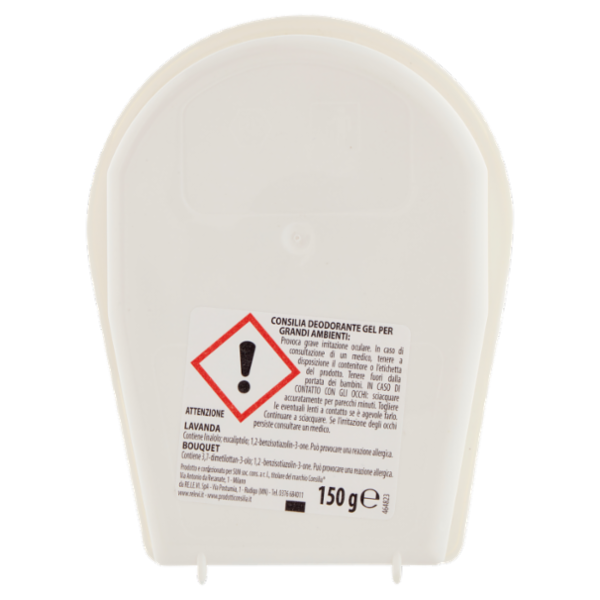 Consilia Saper Scegliere Deodorante Gel per grandi ambienti Lavanda 150 g