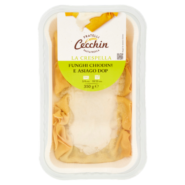 Cecchin la Crespella Funghi Chiodini e Asiago DOP 350 g