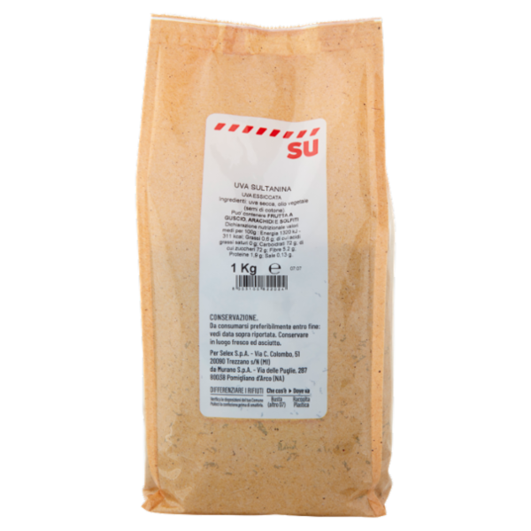 Sù Frutta Secca Uva Sultanina Essiccata 1 kg