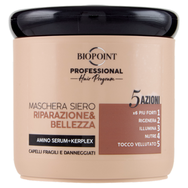 Biopoint Professional Hair Program Maschera Siero Riparazione & Bellezza 400 ml