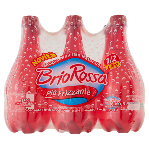 Brio Rossa Più Frizzante Gualdo Tadino 6 x 0,5 L