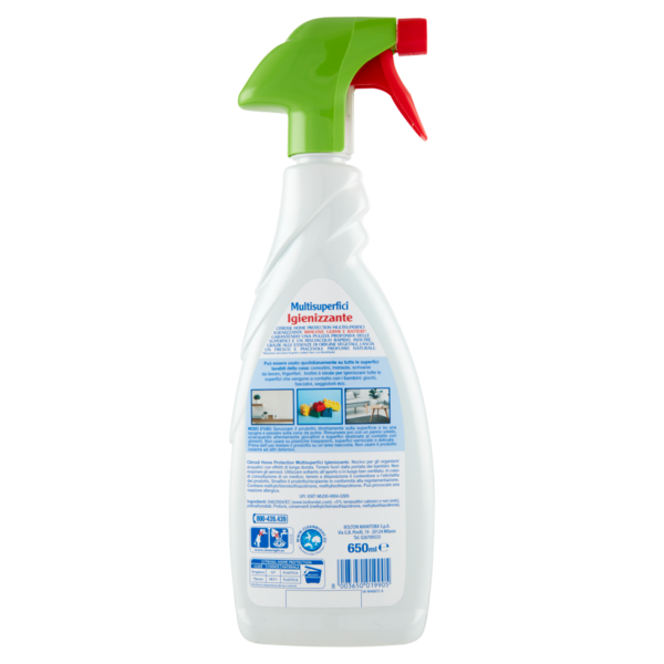Citrosil Home Protection - Detergente Multisuperfici Igienizzante germi e batteri Tea Tree, 650 ml