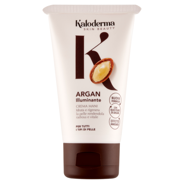 Kaloderma Illuminante Argan Crema Mani per Tutti i Tipi di Pelle 75 ml