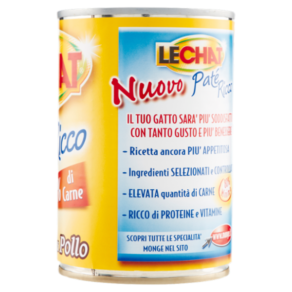 LeChat Patè Ricco con Fegatini di Pollo 400 g
