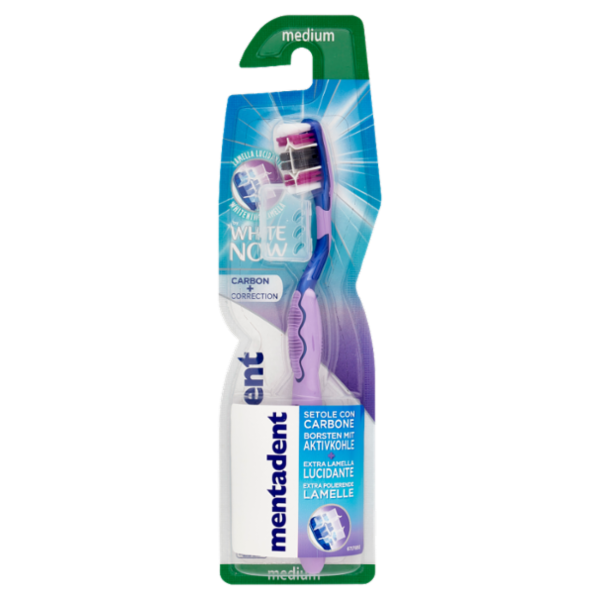 Mentadent White Now Carbon + Correction medium
