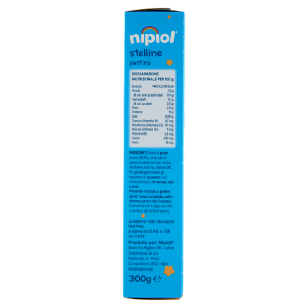 nipiol stelline pastina 300 g