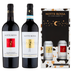 Notte Rossa Primitivo Di Manduria DOP + Negroamaro Di Terra D'Otranto DOP 2 x 0,75 L