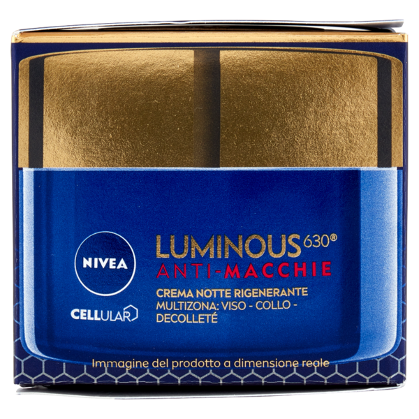 Nivea Cellular Luminous630 Anti-Macchie Crema Notte Rigenerante 50 ml