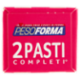 Pesoforma Barrette 2 Pasti, sostitutive del pasto, gusto Mandorla Lampone, 211 kcal a pasto, 2 x 58g
