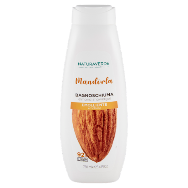 Naturaverde Natural Beauty Mandorla Bagnoschiuma Emolliente 750 ml
