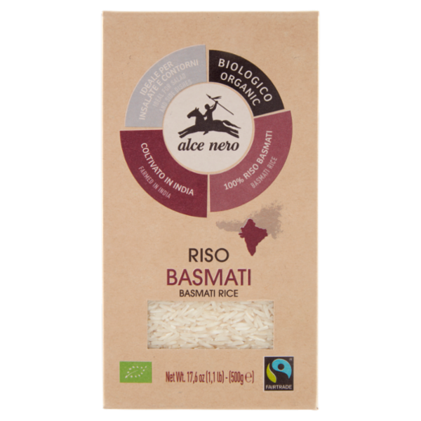 alce nero Riso Basmati 500 g