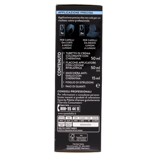 Syoss By Palette Colorazione Permanente 10_55 Biondo Platino Ultra